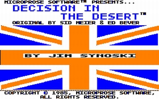 Decision in the Desert image
