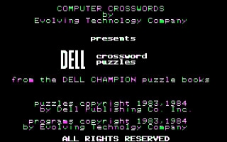 Dell Crossword Puzzles  image