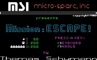 Mission Escape!  image